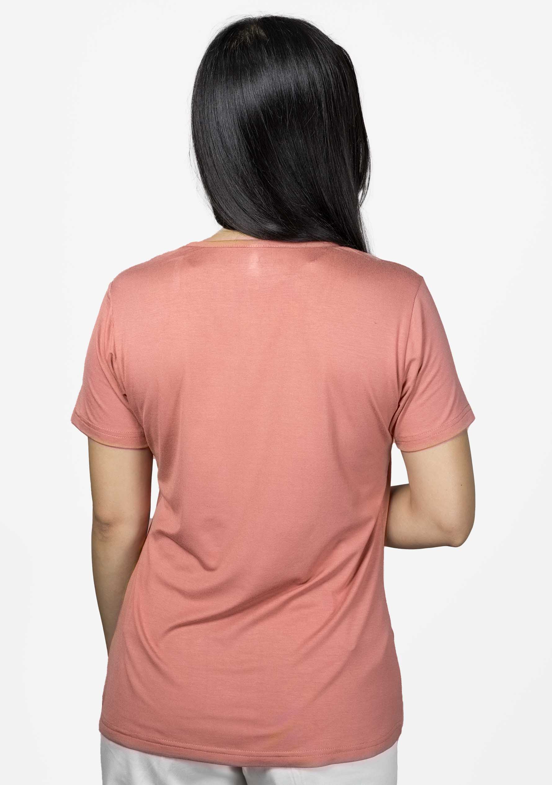 Bamboo Round Neck-T-Shirt  for Women