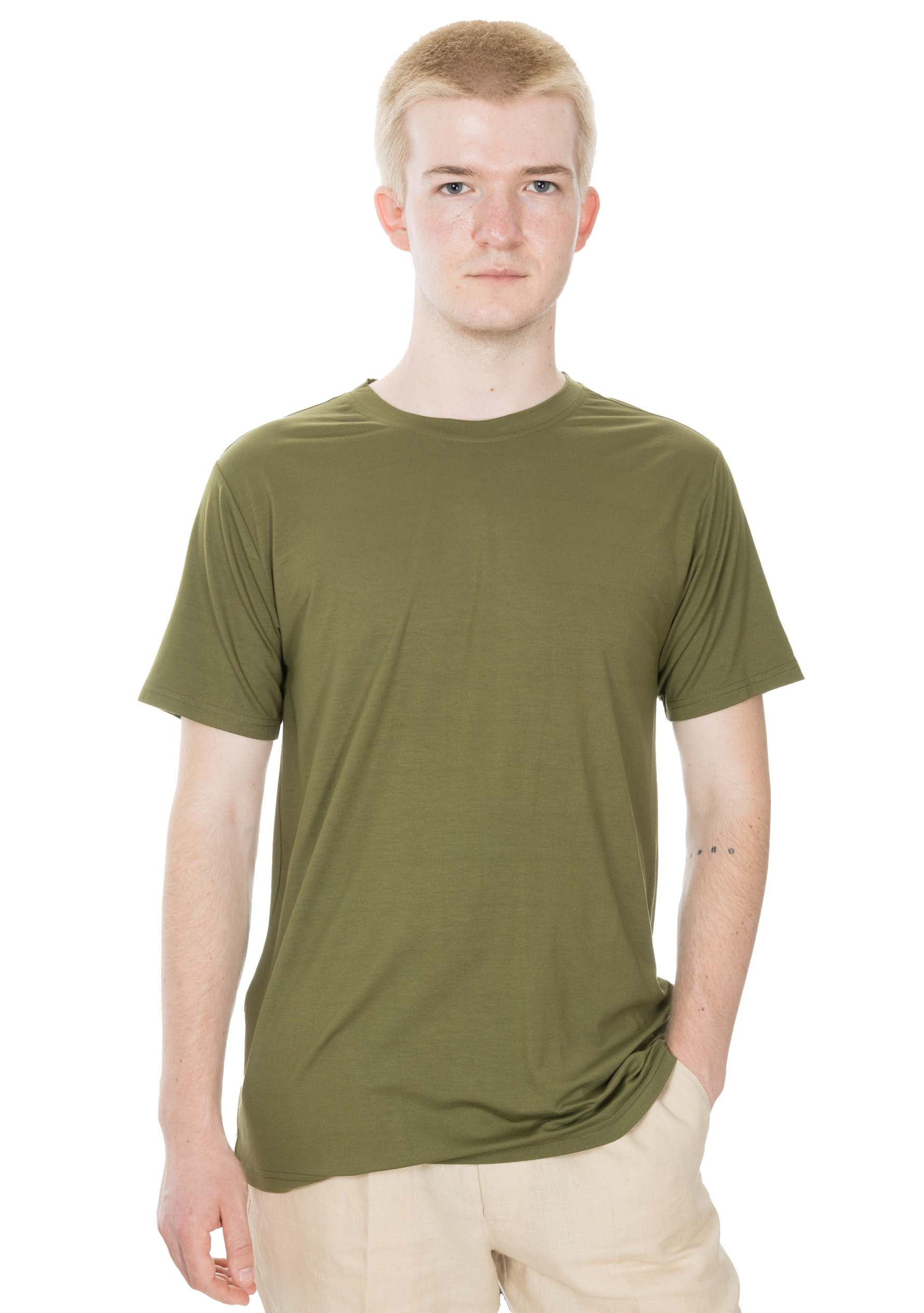 sustainable bamboo t-shirt round neck